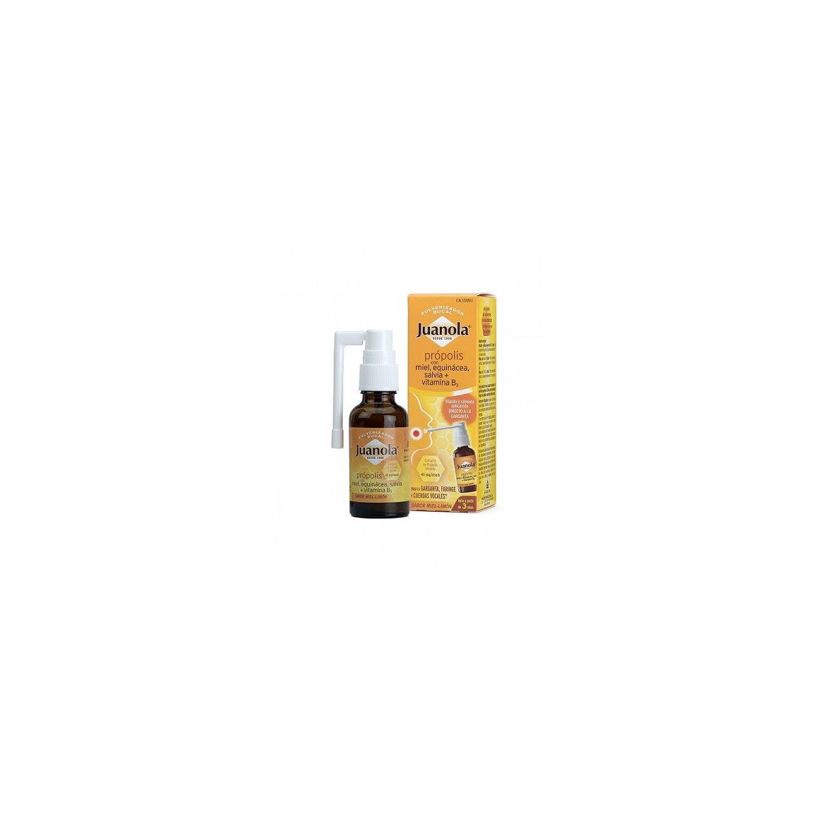 JUANOLA PROPOLIS PULVERIZADOR BUCAL 1 ENVASE 30 ml
