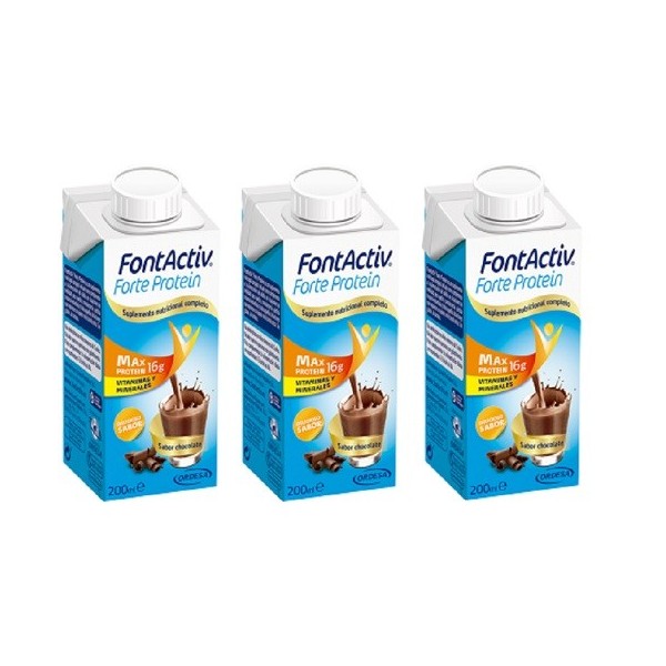 FONTACTIV FORTE PROTEIN 1 TETRABRICK 200 ml SABOR CHOCOLATE