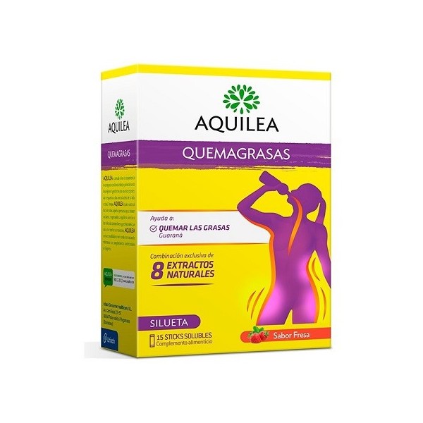 AQUILEA QUEMAGRASAS 15 STICKS