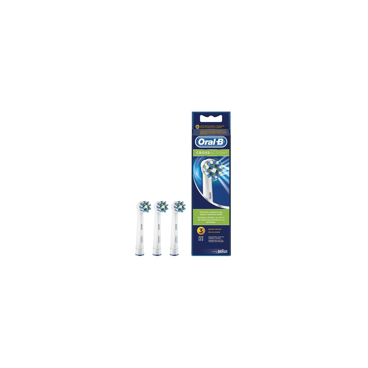 CEPILLO DENTAL ELECTRICO RECAMBIO ORALB CROSS...