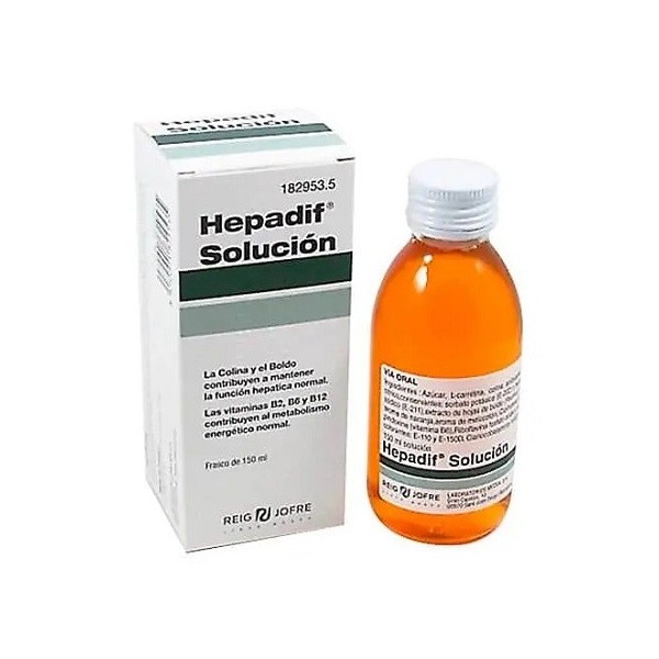 HEPADIF SOLUCION 1 ENVASE 150 ml