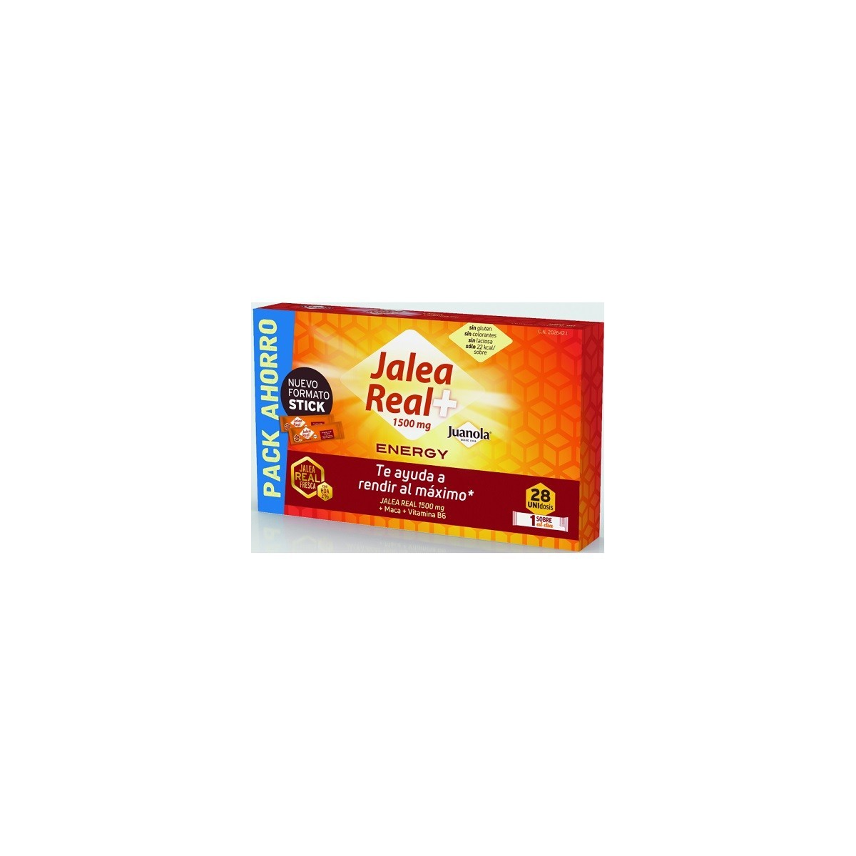 JUANOLA JALEA REAL ENERGY 28 STICKS