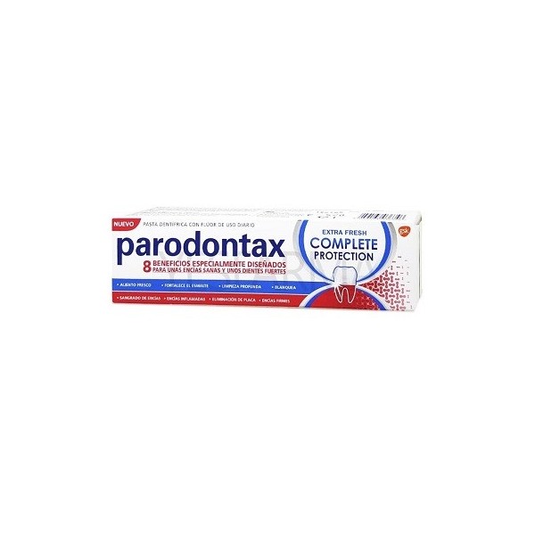 PARODONTAX COMPLETE PROTECTION EXTRA FRESH 1 ENVASE 75 ml