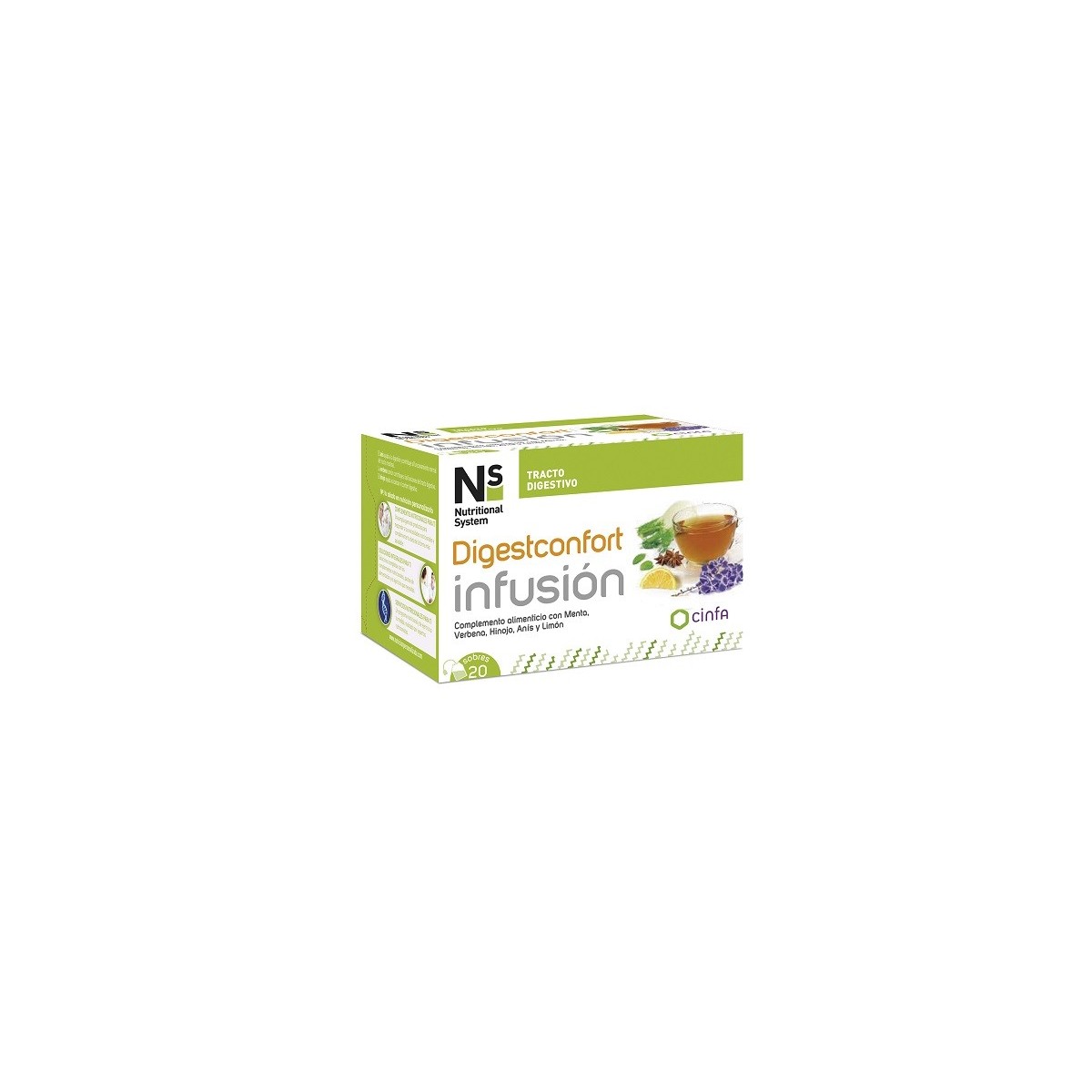 NS DIGESTCONFORT INFUSION 20 SOBRES