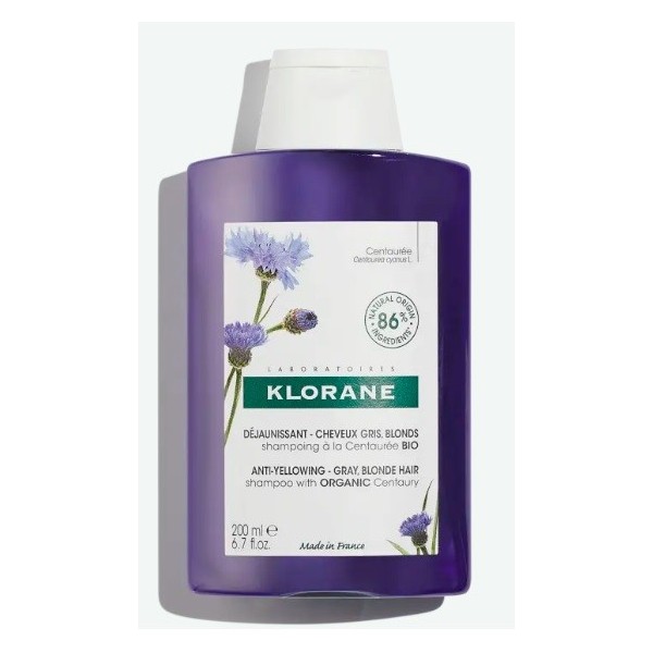 KLORANE CHAMPU A LA CENTAUREA BIO 1 ENVASE 400 ml