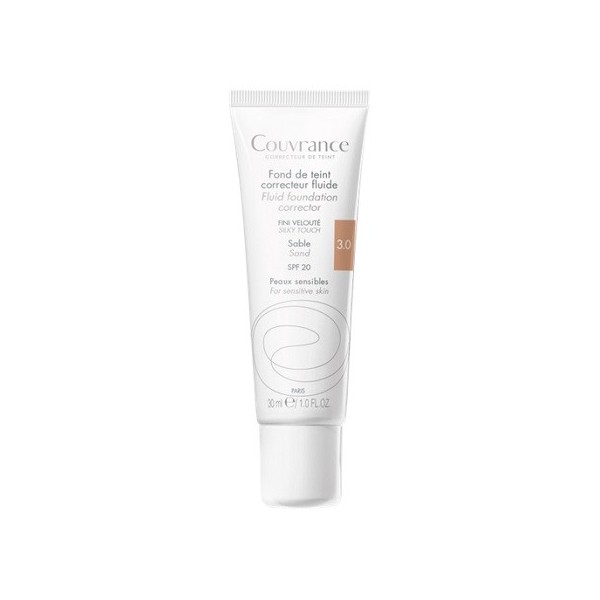 AVENE COUVRANCE MAQUILLAJE FLUIDO SPF 20 1 ENVASE 30 ml COLOR ARENA