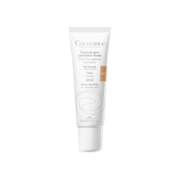 AVENE COUVRANCE MAQUILLAJE FLUIDO SPF 20 1 ENVASE 30 ml COLOR MIEL