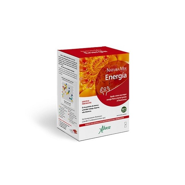 NATURA MIX ADVANCED ENERGIA 20 SOBRES MONODOSIS BUCODISPERSABLES 25 g