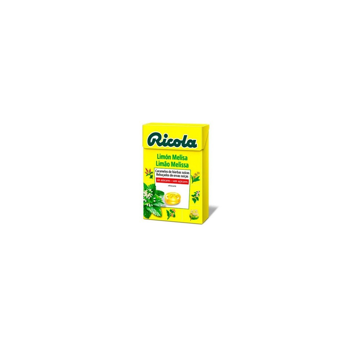 RICOLA CARAMELOS SIN AZUCAR 1 ENVASE 50 g SABOR...