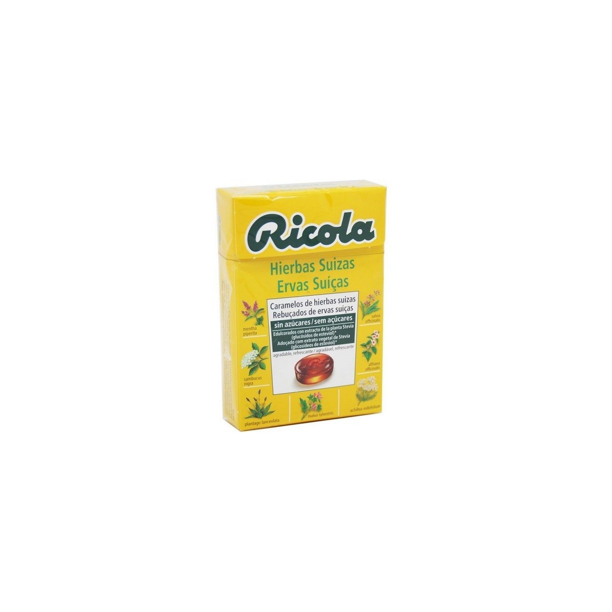 RICOLA CARAMELOS SIN AZUCAR HIERBAS CON STEVIA...