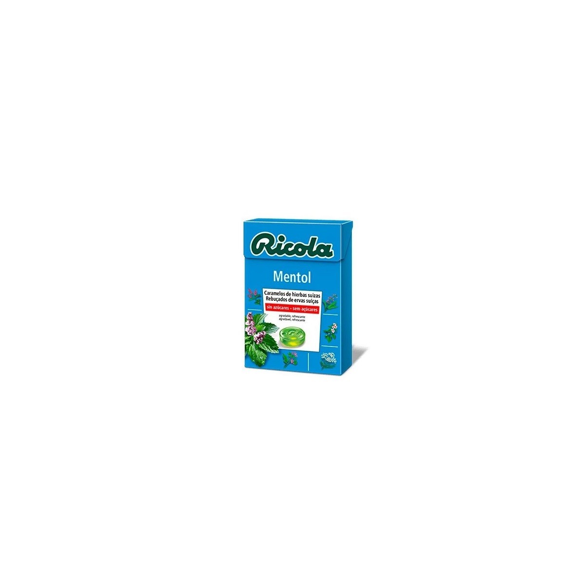 RICOLA CARAMELOS SIN AZUCAR 1 ENVASE 50 g SABOR...