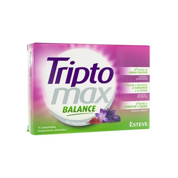 TRIPTOMAX BALANCE 15 COMPRIMIDOS