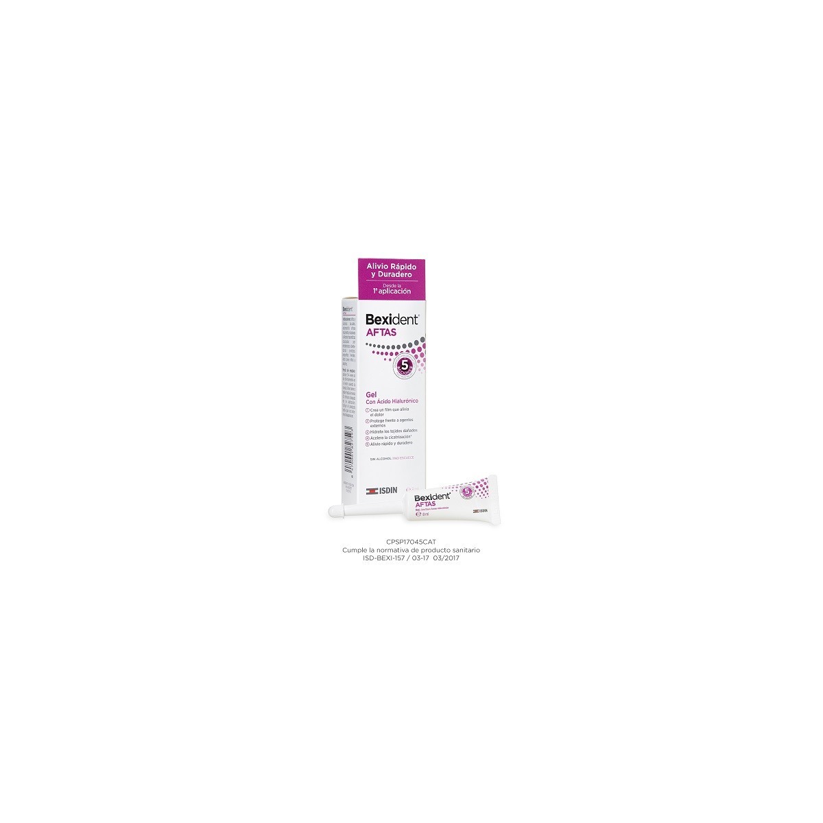 BEXIDENT AFTAS GEL BUCAL PROTECTOR 1 ENVASE 8 ml
