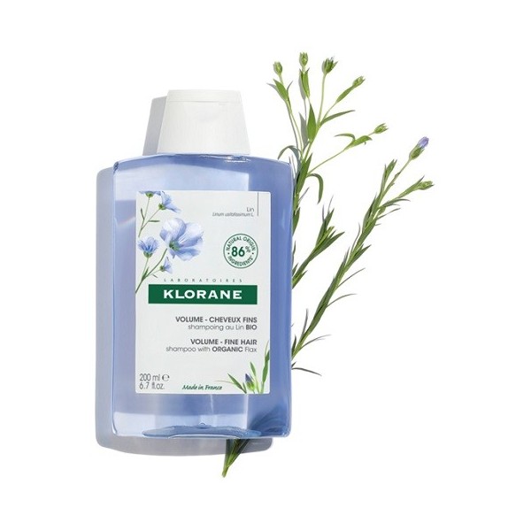 KLORANE CHAMPU AL LINO BIO 1 ENVASE 400 ml