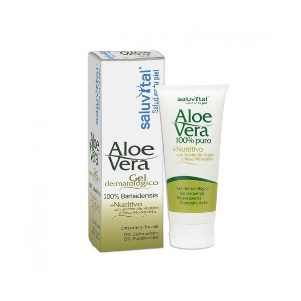 SALUVITAL GEL ALOE VERA  ARGAN Y ROSA MOSQUETA 1 ENVASE...