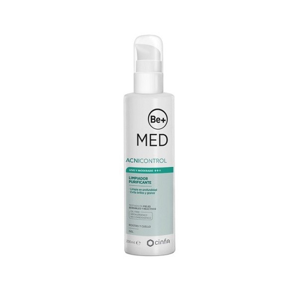 BE MED ACNICONTROL LIMPIADOR PURIFICANTE 1 ENVASE 200 ml