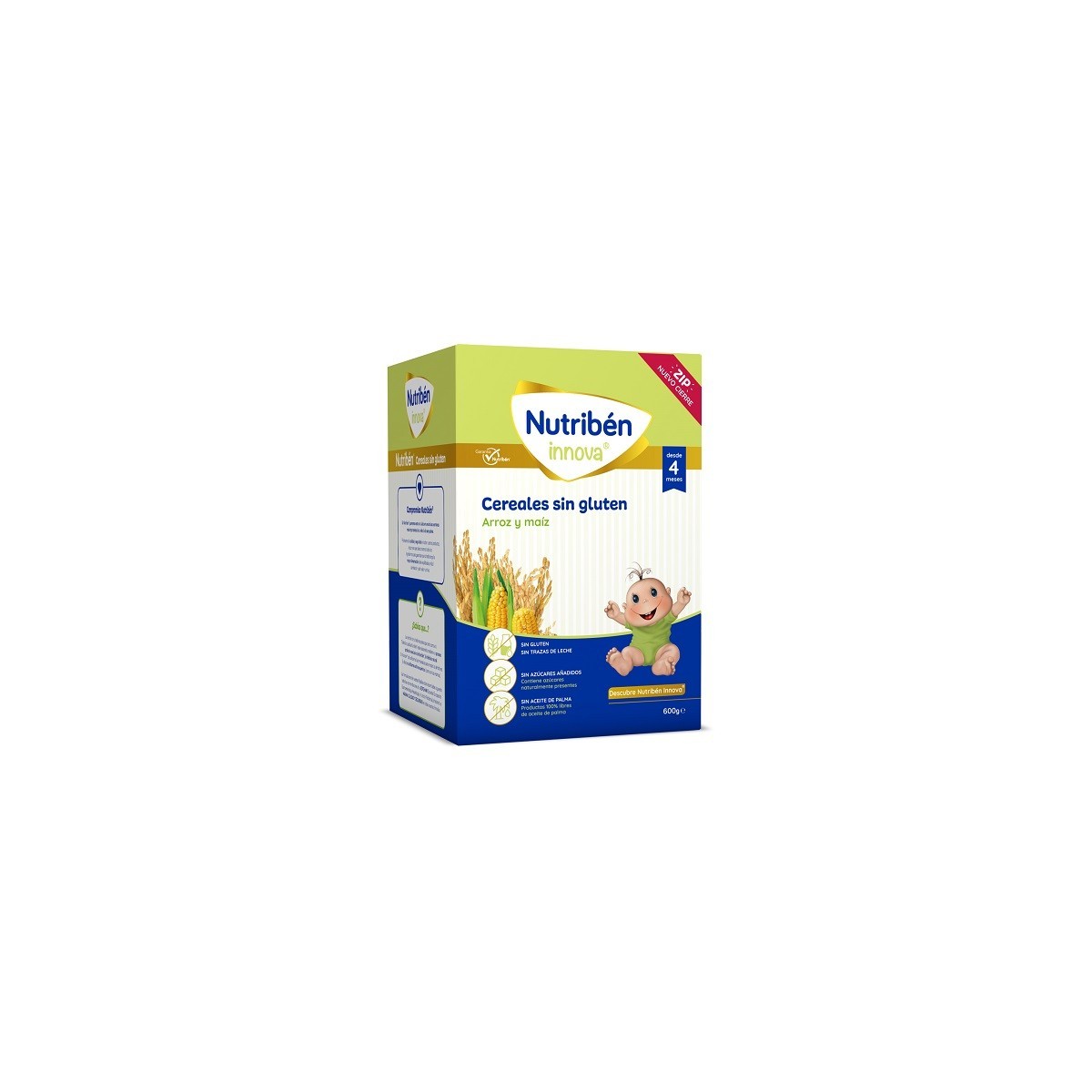 NUTRIBEN CEREALES SIN GLUTEN PAPILLA 1 ENVASE...