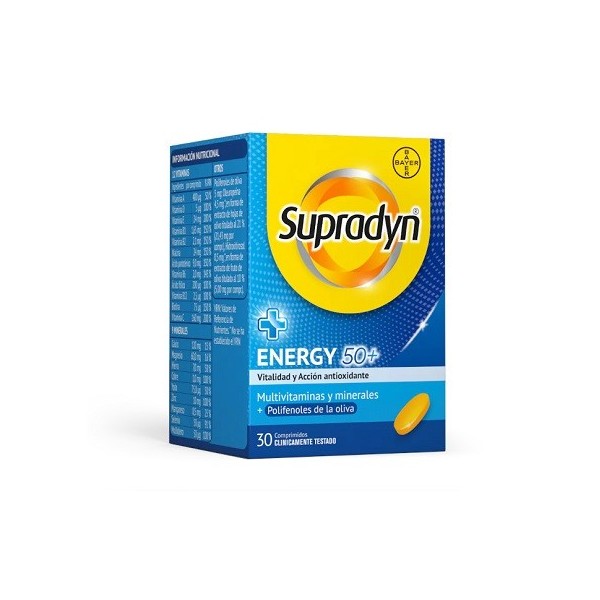 SUPRADYN ENERGY 50 30 COMPRIMIDOS