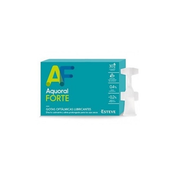 AQUORAL FORTE GOTAS OFTALMICAS LUBRICANTES ESTERILES 30...
