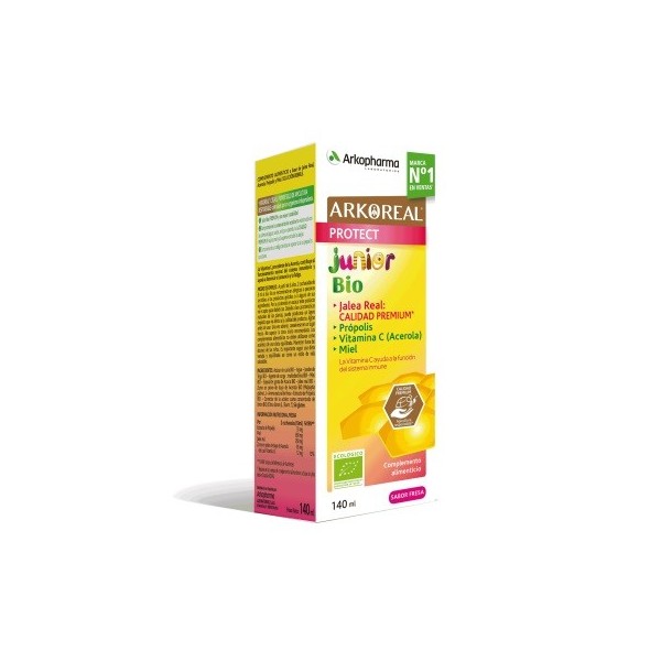 ARKOREAL PROTECT NIÑOS SABOR FRESA JARABE 150 ML