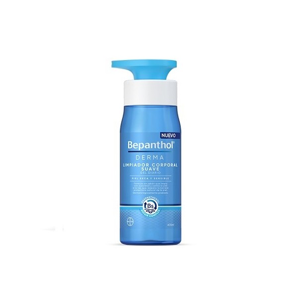 BEPANTHOL DERMA LIMPIADOR CORPORAL SUAVE GEL DIARIO 1 ENVASE 400 ml
