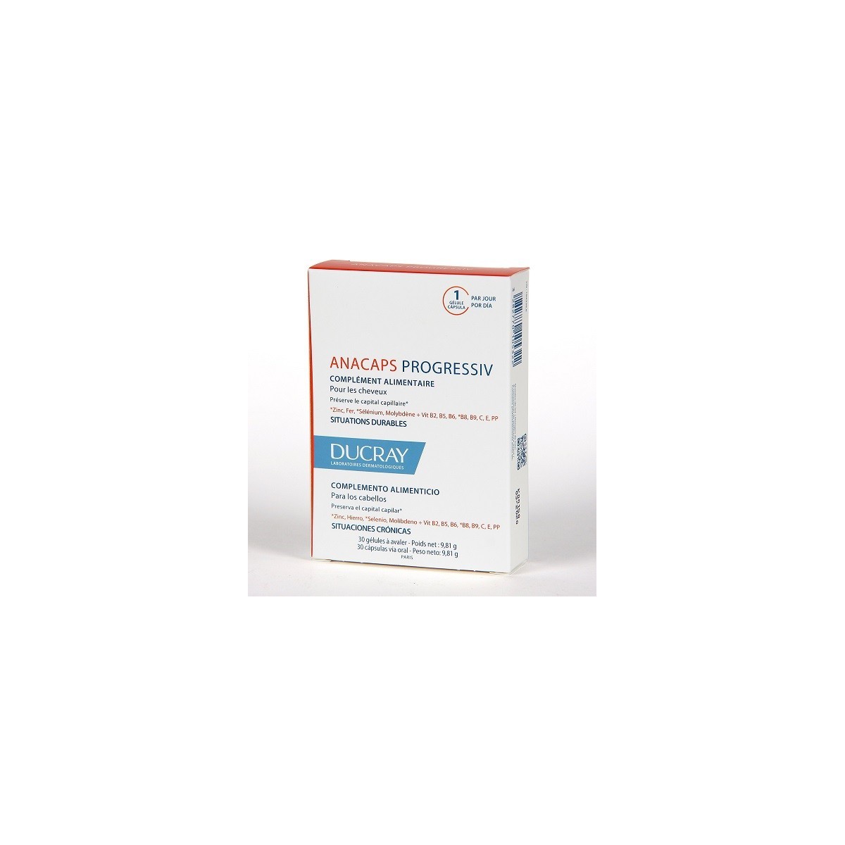 ANACAPS EXPERT DUCRAY 30 CAPSULAS