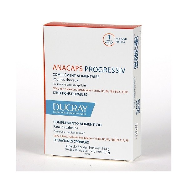 ANACAPS EXPERT DUCRAY 30 CAPSULAS