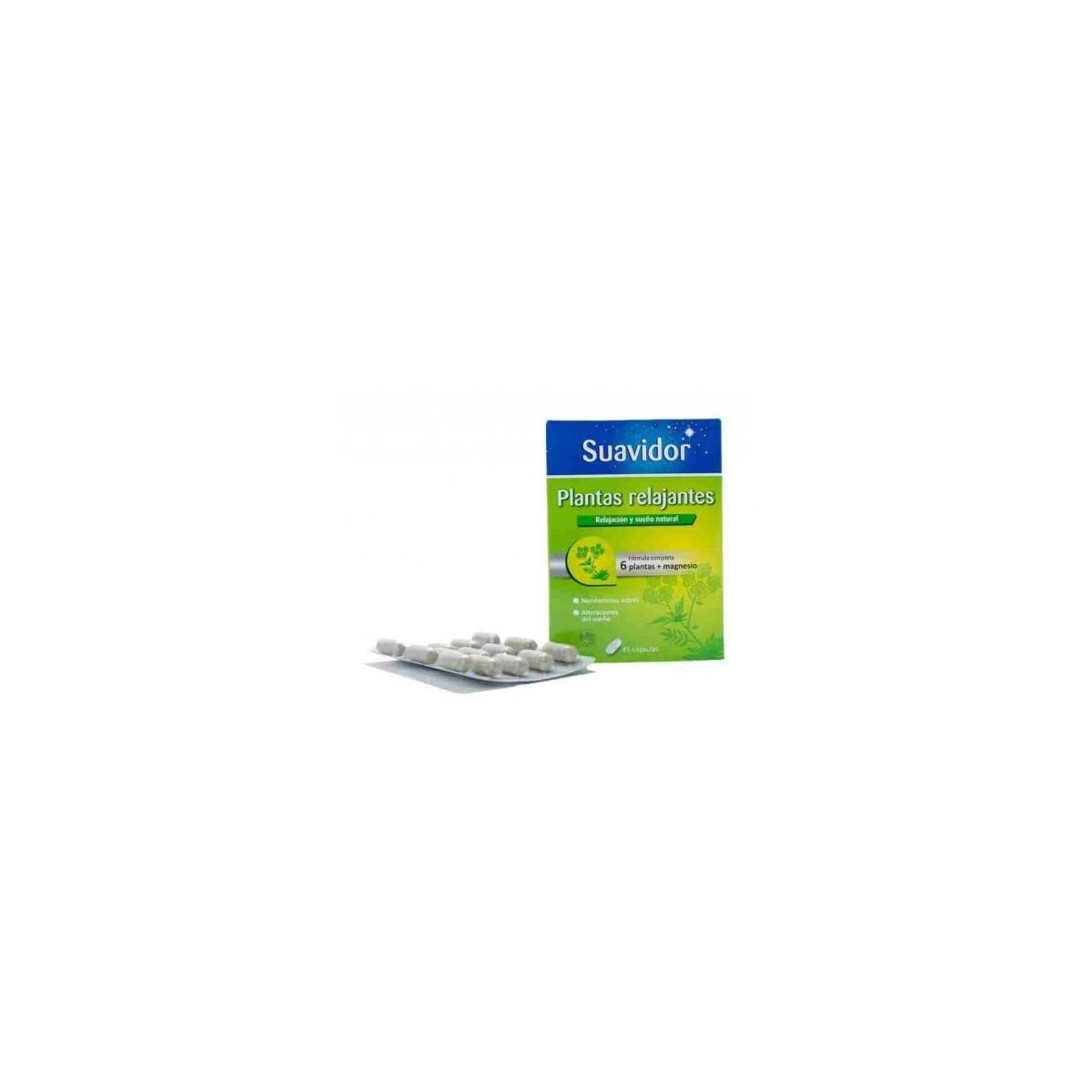SUAVIDOR PLANTAS RELAJANTES 45 CAPSULAS