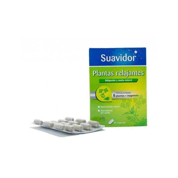 SUAVIDOR PLANTAS RELAJANTES 45 CAPSULAS