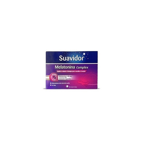 SUAVIDOR MELATONINA COMPLEX 30 CAPSULAS