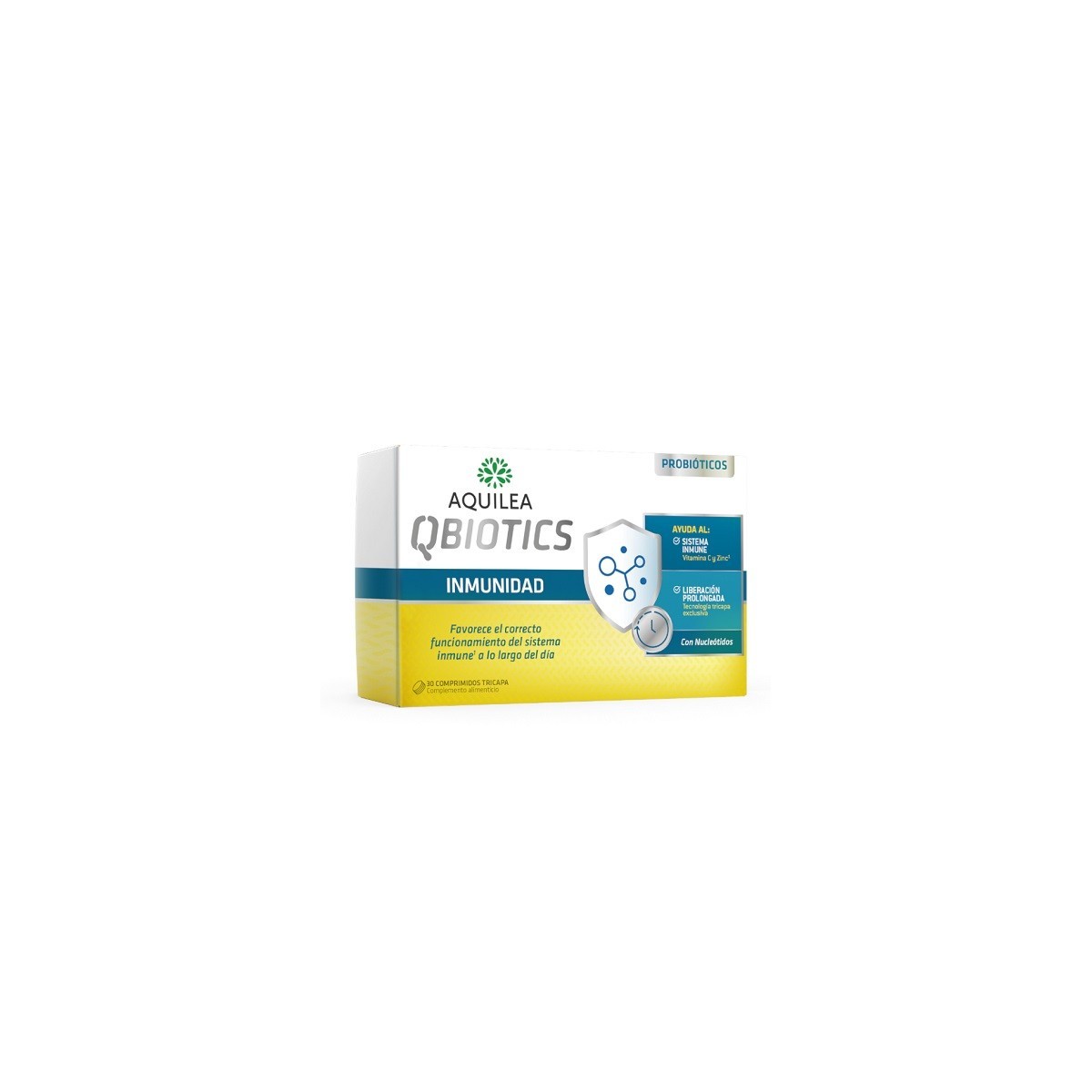 AQUILEA QBIOTICS INMUNIDAD 30 COMPRIMIDOS...