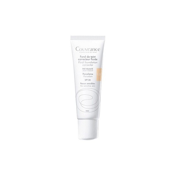 AVENE COUVRANCE MAQUILLAJE FLUIDO 30 ML PORCELANA