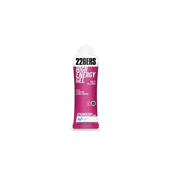 226ERS HIGH ENERGY GEL SALTY FRESA 76gr 1 UD