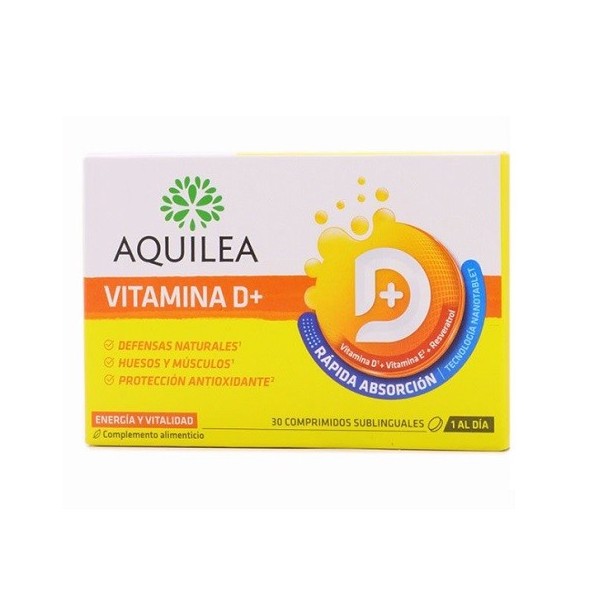 AQUILEA VITAMINA D 30 COMPRIMIDOS SUBLINGUALES