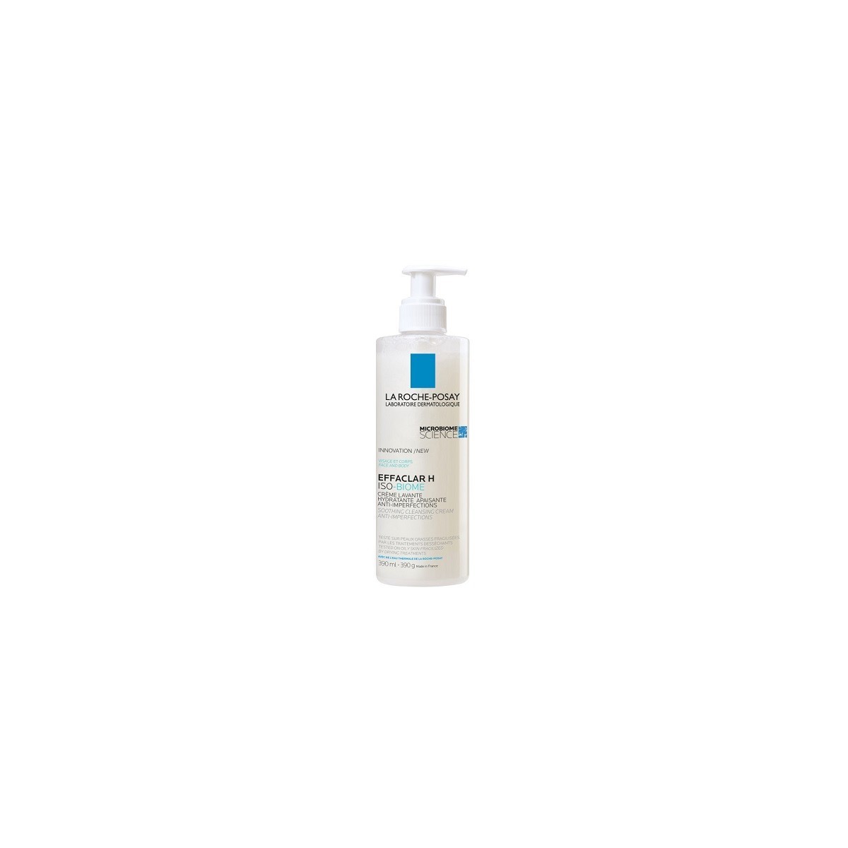 EFFACLAR H ISOBIOME CREMA LAVANT 1 ENVASE 390ml