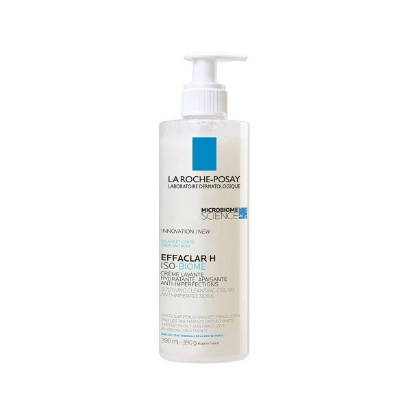 EFFACLAR H ISOBIOME CREMA LAVANT 1 ENVASE 390ml