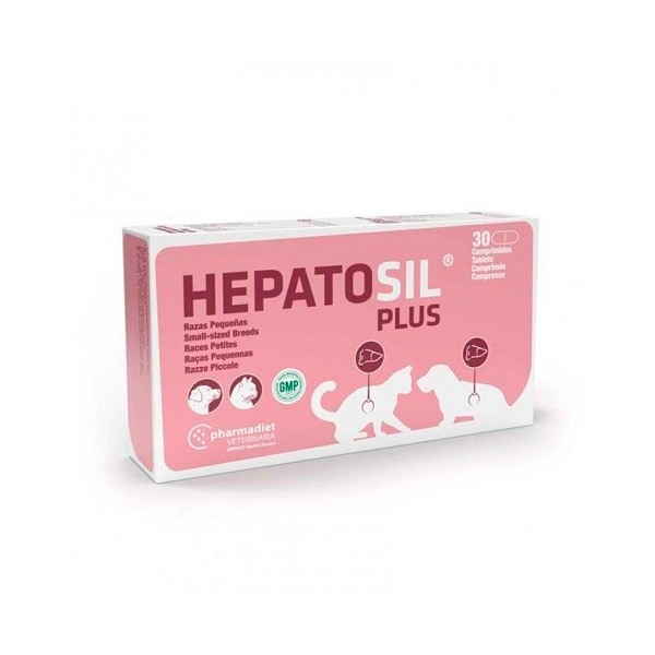 HEPATOSIL PLUS RAZAS PEQUEÑAS 30 COMPRIMIDOS