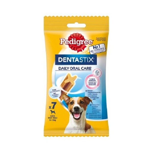 PEDIGREE DENTASTIX DAILY ORAL CARE RAZA PEQUEÑA 510KGS 1 bolsa 7uds 110gr