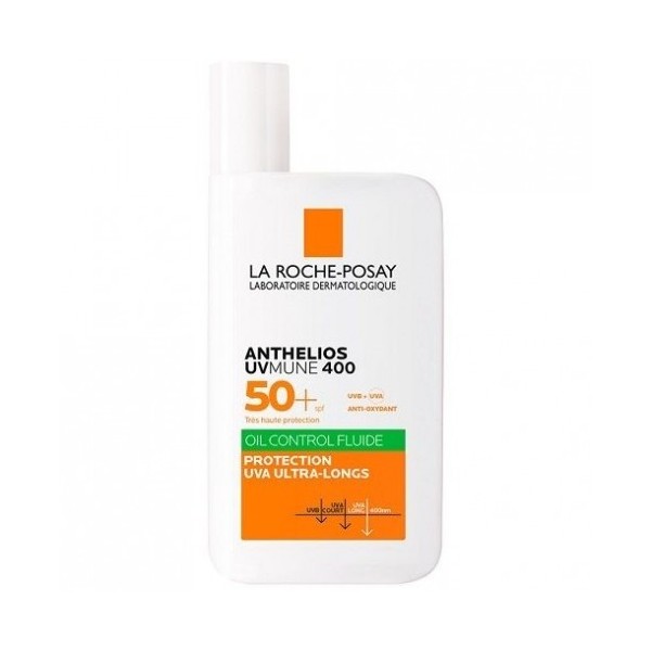 ANTHELIOS OIL CONTROL FLUID UVMUNE 400 SPF 50 1 ENVASE 50 ml