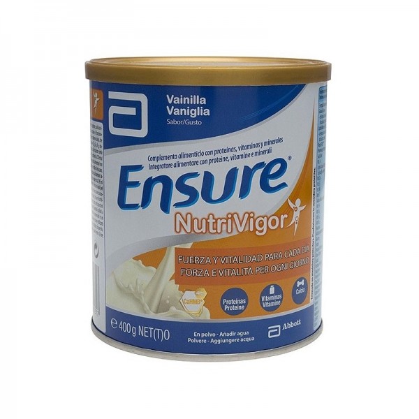 ENSURE NUTRIVIGOR 1 LATA 400 g SABOR VAINILLA