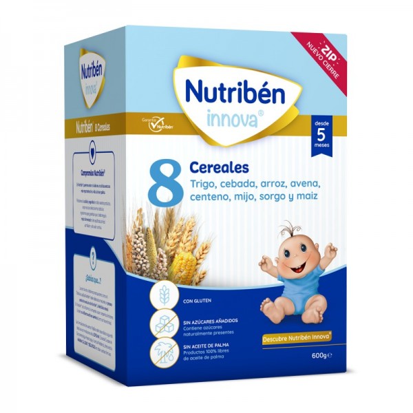 NUTRIBEN INNOVA 8 CEREALES 1 ENVASE 600 g