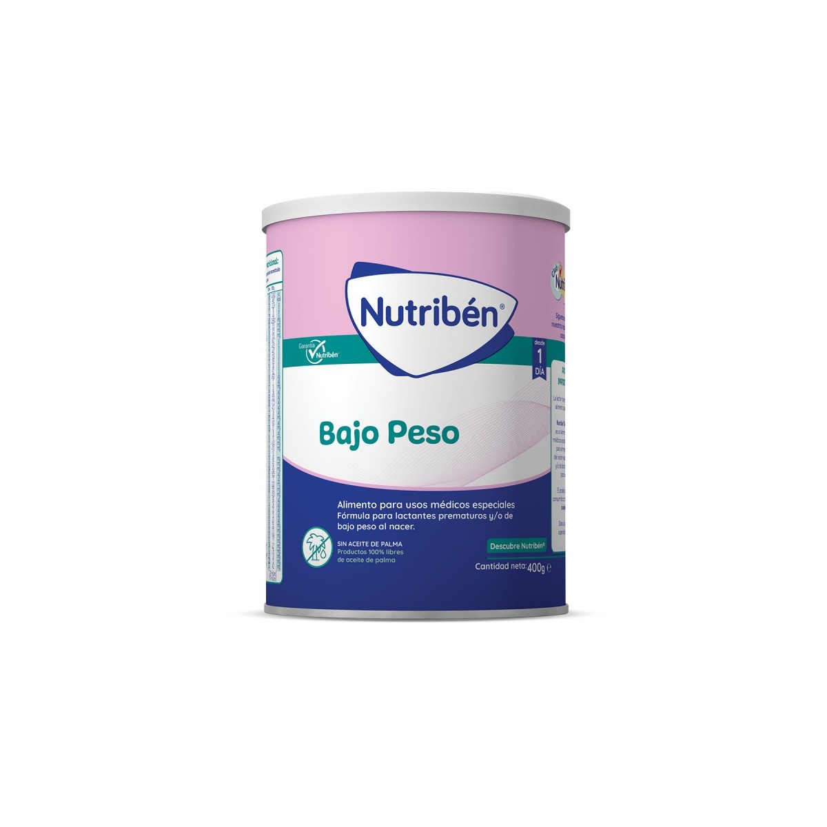 NUTRIBEN LECHE RN BAJO PESO 1 ENVASE 400 g