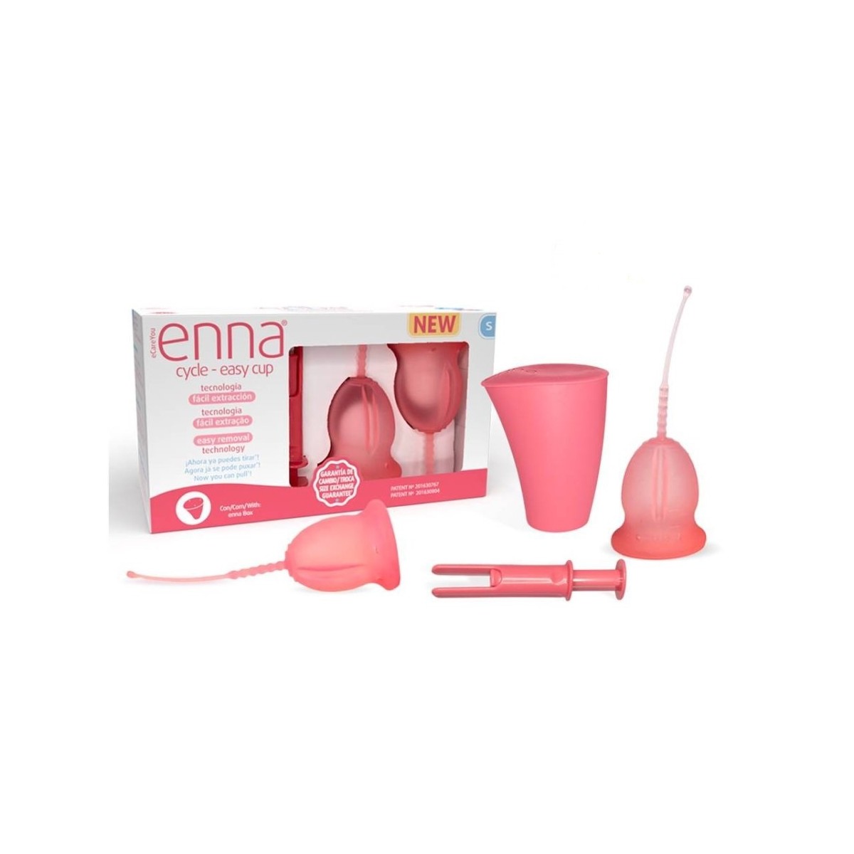 COPA MENSTRUAL ENNA CYCLE EASY CUP 1 UNIDAD...