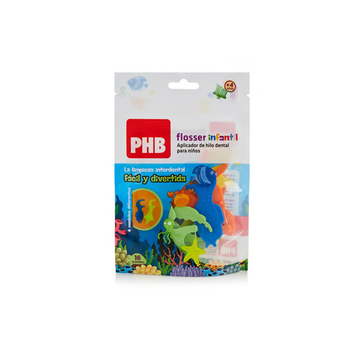 PHB FLOSSER INFANTIL HILO DENTAL CON APLICADOR...