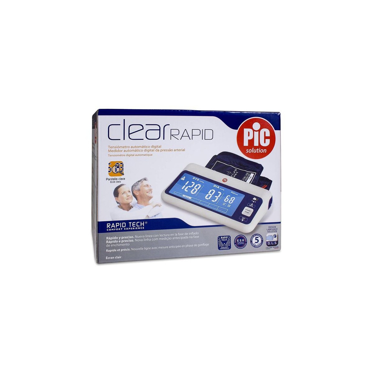 TENSIOMETRO AUTOMATICO DE BRAZO PIC CLEAR RAPID...