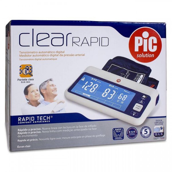 TENSIOMETRO AUTOMATICO DE BRAZO PIC CLEAR RAPID 1 UNIDAD