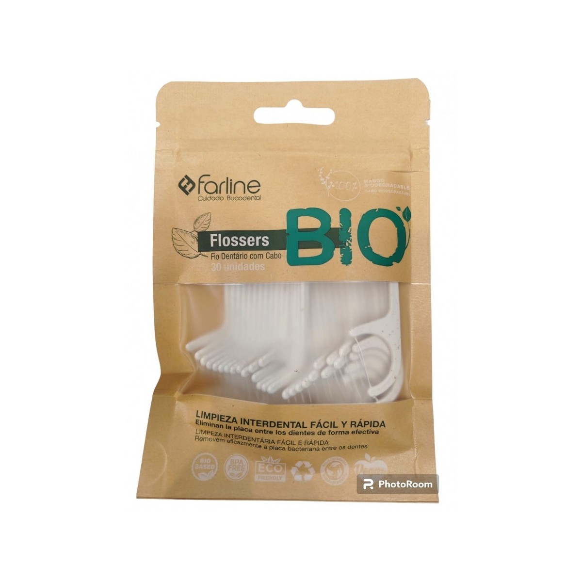 CEPILLO INTERDENTAL FARLINE FLOSSERS DENTALES...