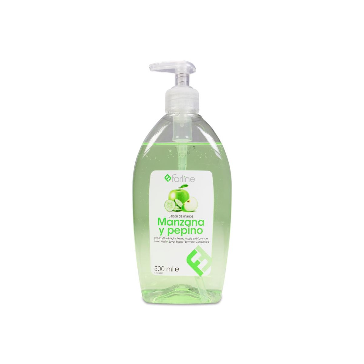 FARLINE JABON DE MANOS MANZANA Y PEPINO 1...