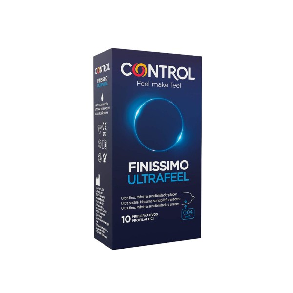 CONTROL ULTRAFEEL PRESERVATIVOS 10 UNIDADES