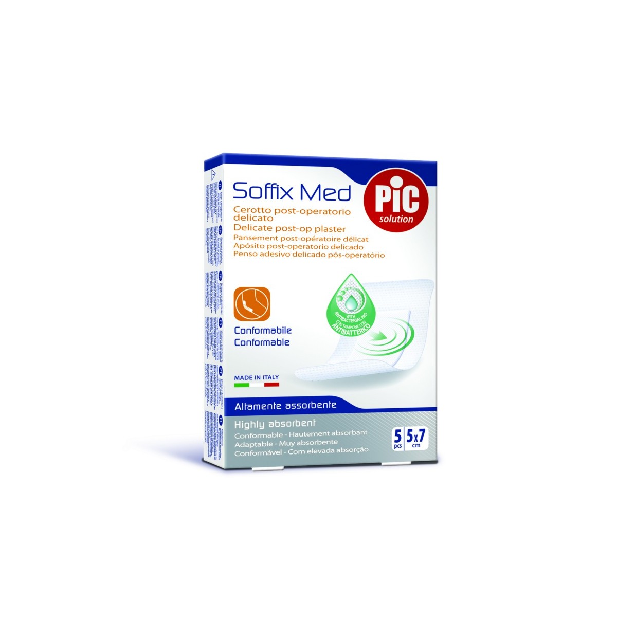 PIC SOFFIX MED ANTIBACTERIANO POST OP APOSITO...